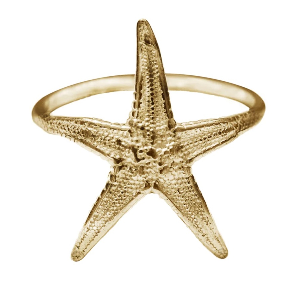 NWOT Verameat Starfish Vermeil Ring